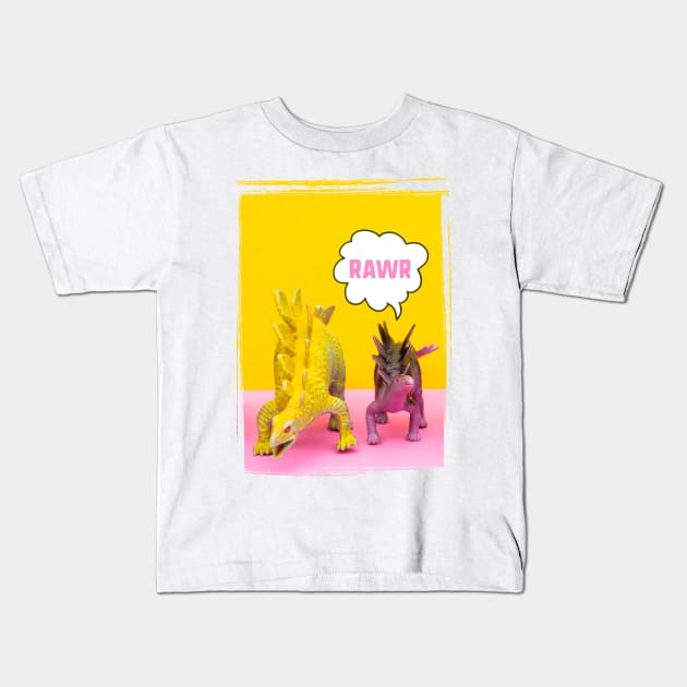 Rawr! Kids T-Shirt by SWON Design